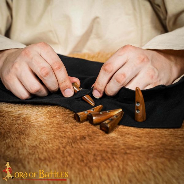 Ethically Sourced Genuine Horn Toggles Set of 5 - Image 6