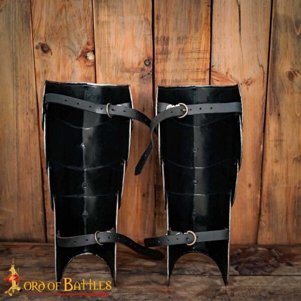 Medieval Fantasy Knightly Greaves - Image 6