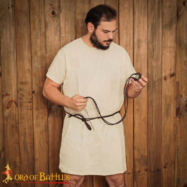 Balearic Roman Greek Sling Genuine Leather Braided Cords - Image 2