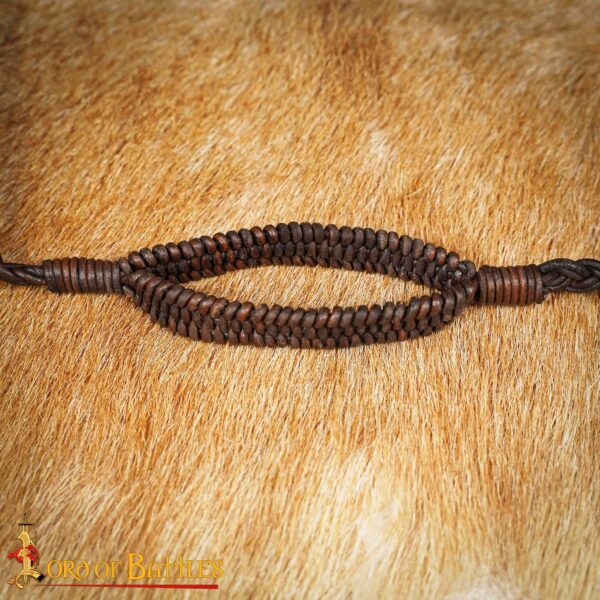 Balearic Roman Greek Sling Genuine Leather Braided Cords - Image 6