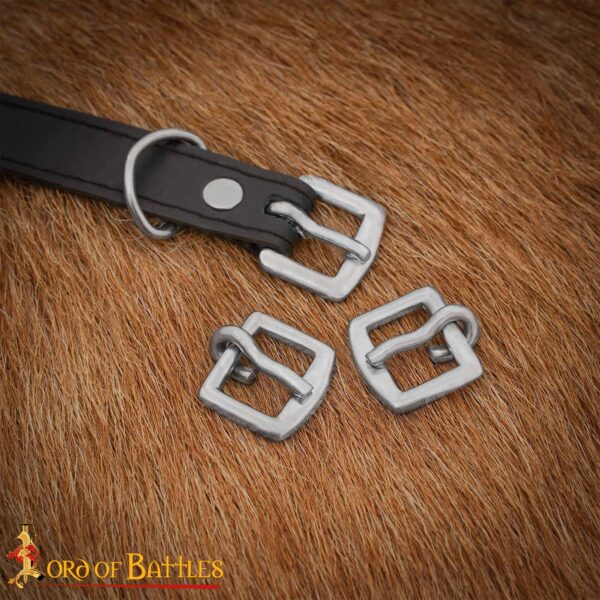 Small Steel Buckle Set of 3 - Image 2