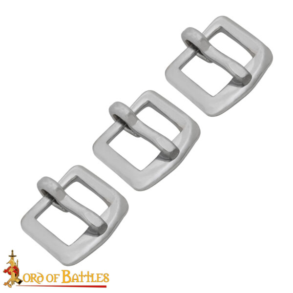 Small Steel Buckle Set of 3 - Image 4