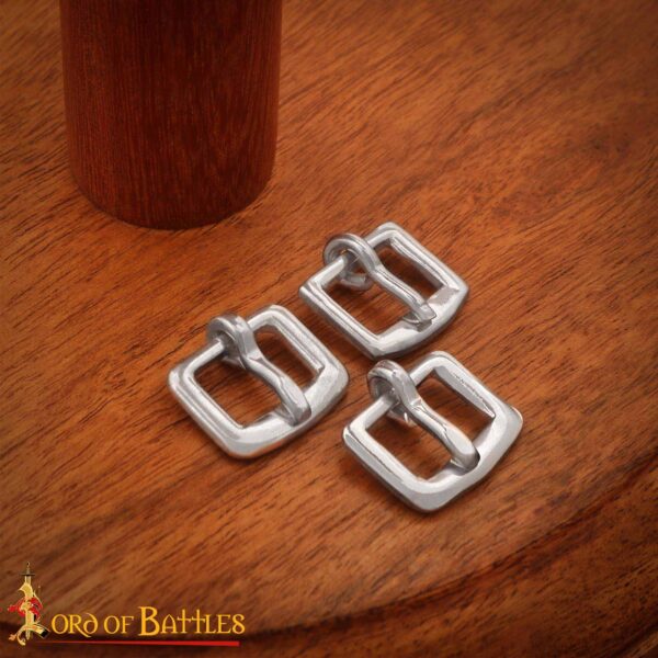 Small Steel Buckle Set of 3 - Image 6