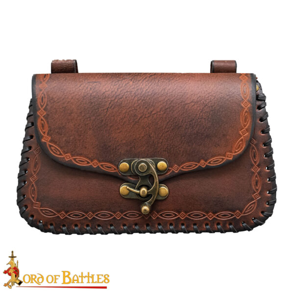Aelindra ‘The Messenger’ Genuine Leather Belt Bag - Image 4