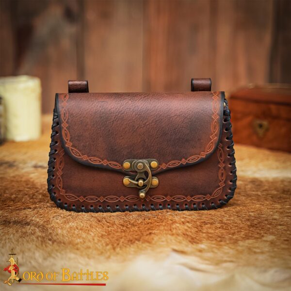 Aelindra ‘The Messenger’ Genuine Leather Belt Bag