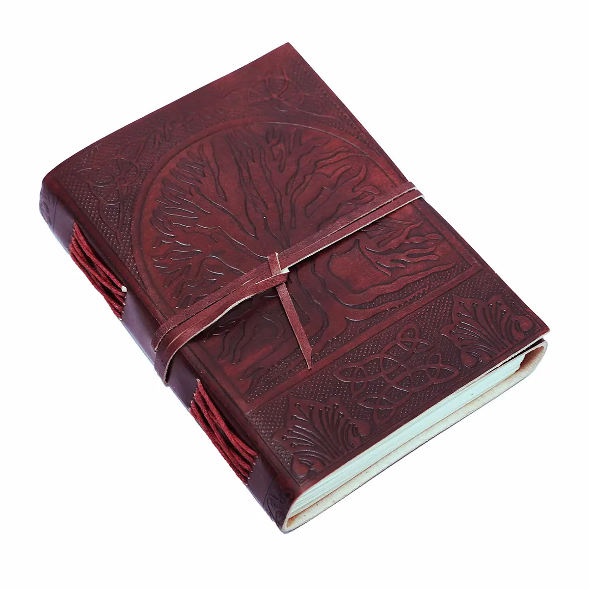The Tree of Life Yggdrasil Leather Journal Tree of Life Yggdrasil Leather Journal