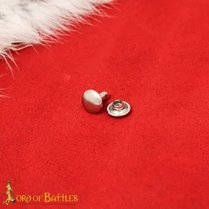 Steel Tich Buttons Set of 50