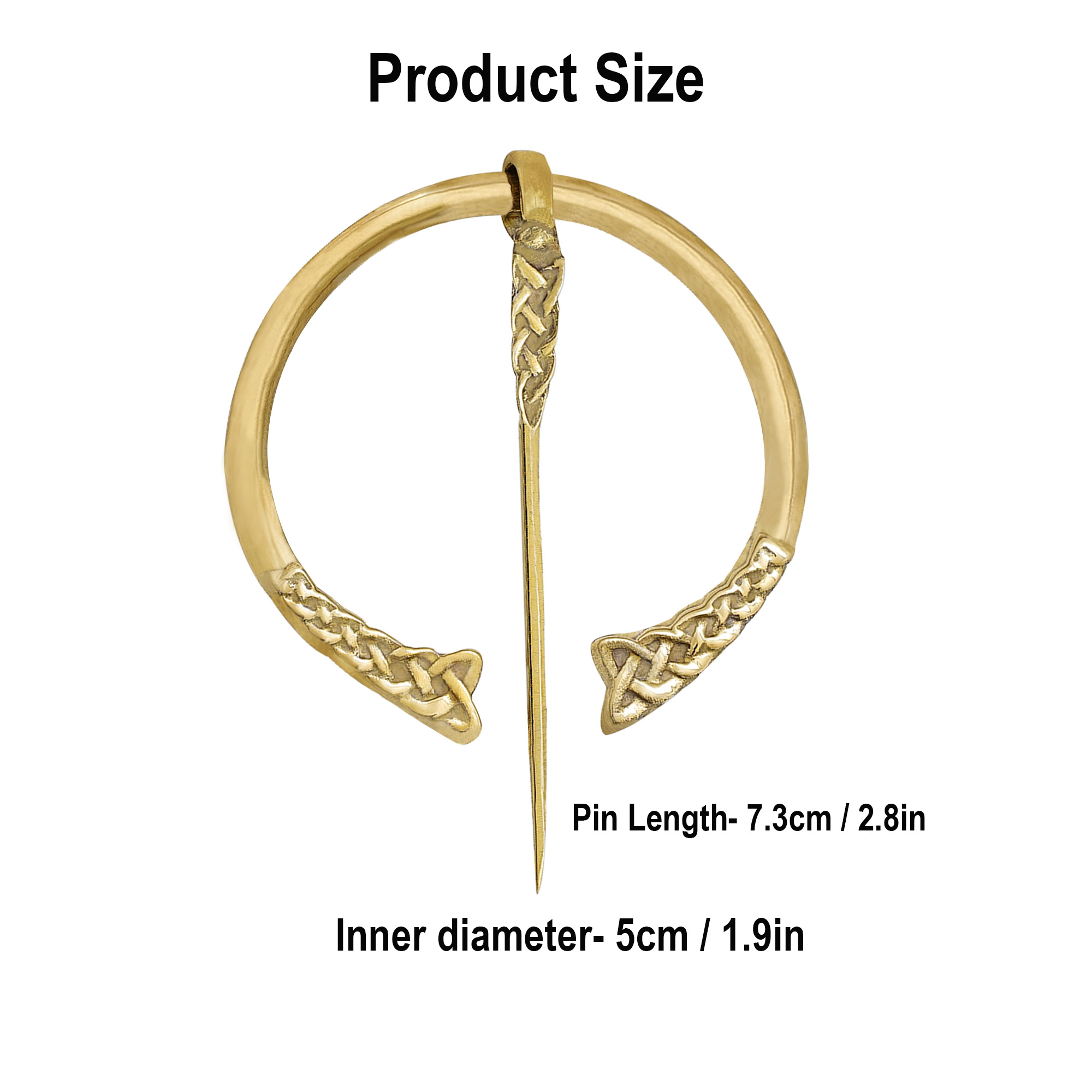  Szco Supplies Medieval Cloak Pin : Clothing, Shoes & Jewelry