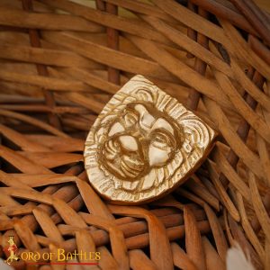 Brass Lion Head Adornment- Nemean Lion of Greek Mythology