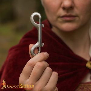 Double-Ended Nickel Plated Dog Lead Clip – Strong & Versatile