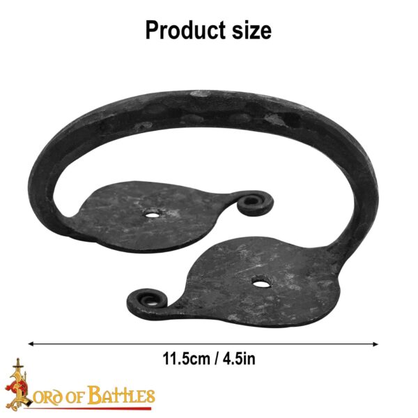 Hand Forged Drawer Pull Handle - Image 3
