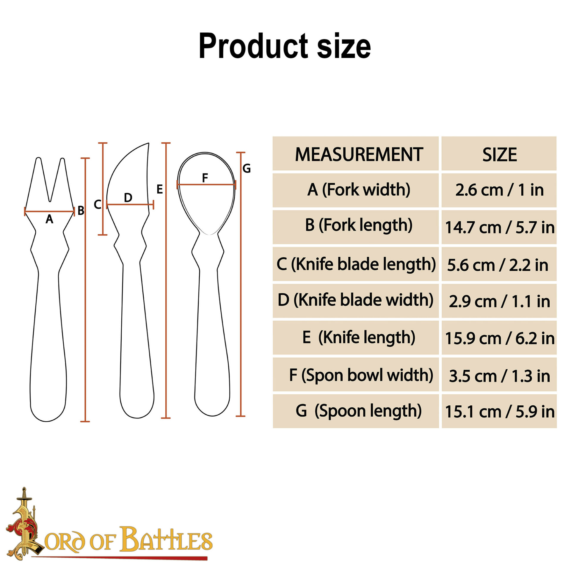 viking genuine horn cutlery-4456 2