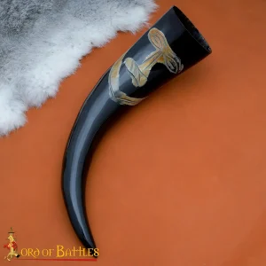 Tribal Face Viking Horn