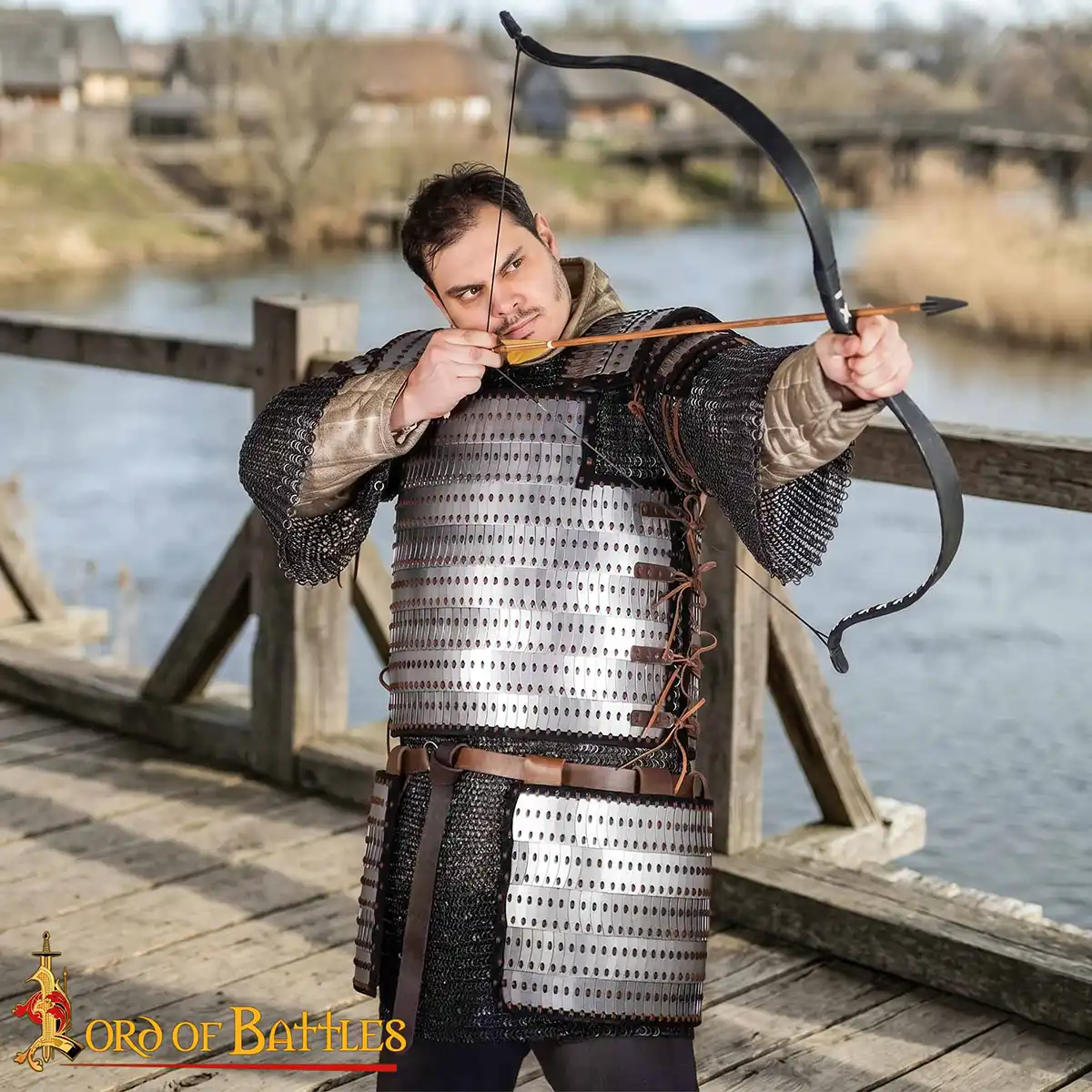 Viking Lamellar Skirt with Visby type Plates : Ideal for Northern warrior costume & LARP Viking Lamellar Skirt with Visby type Plates : Ideal for Northern warrior costume & LARP - Image 8