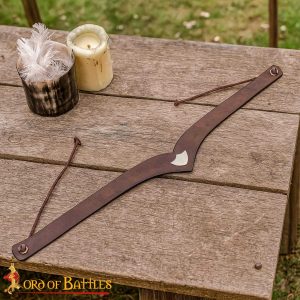Elfic Princely Leather Headband – Handcrafted Medieval & Fantasy Costume Accessory
