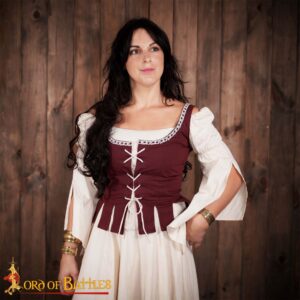  “Adalyn” Medieval Maiden Cotton Bodice