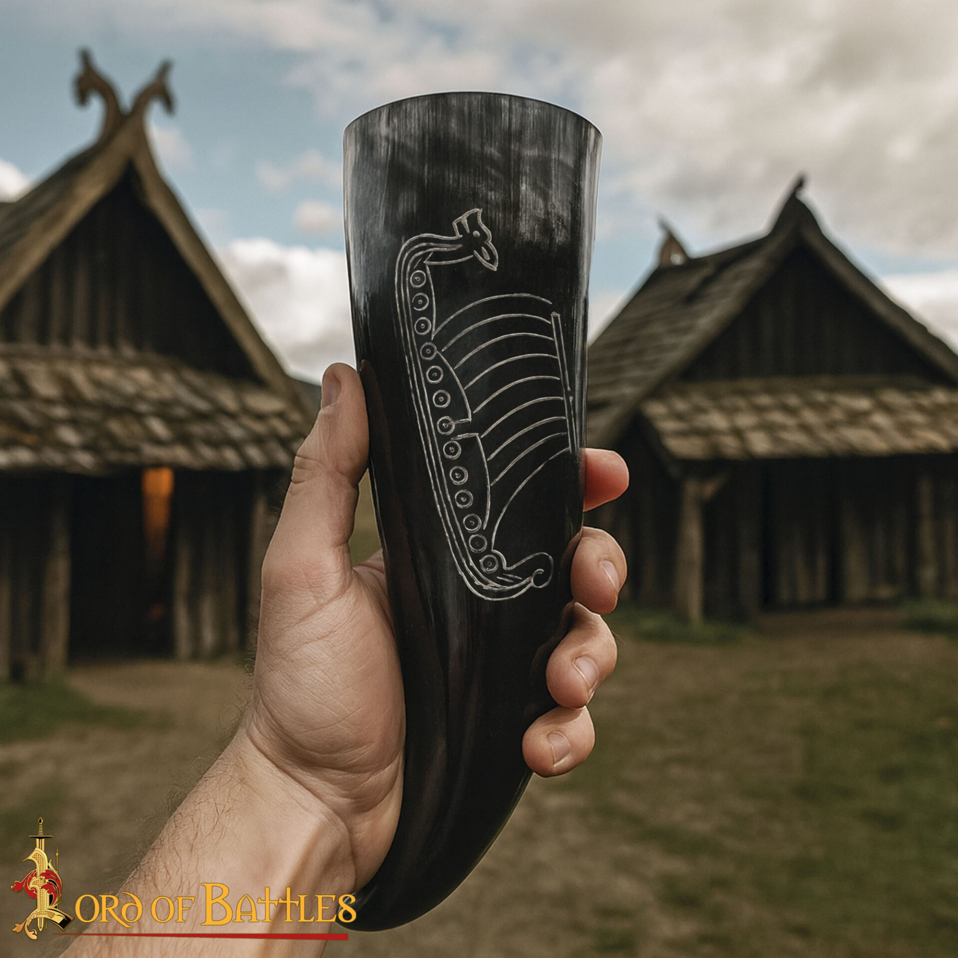 Viking Drinking Horn-26051 1