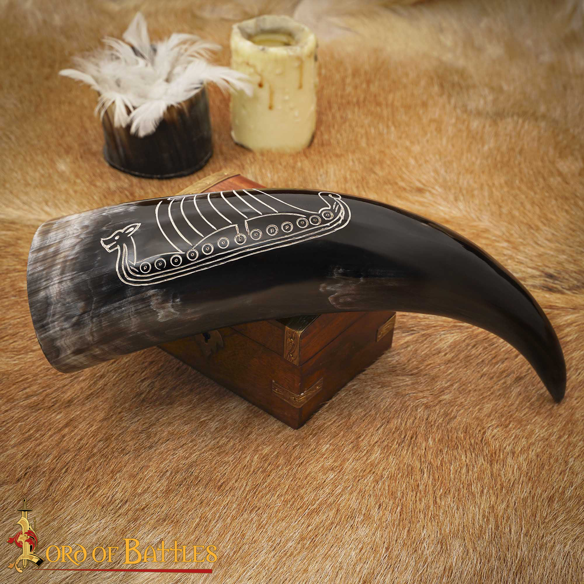 Viking Drinking Horn-26051 4