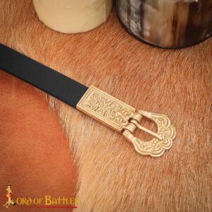 Solid Brass Celtic Belt Buckle Leather Accessory