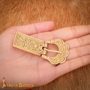 Solid Brass Celtic Belt Buckle