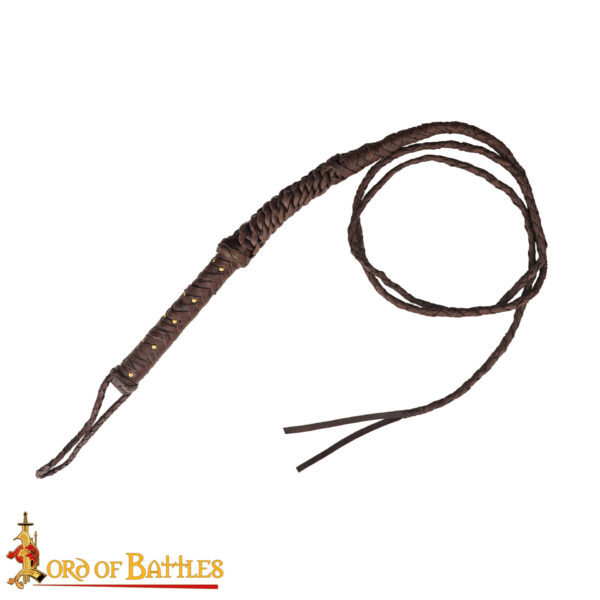 Handcrafted Genuine Leather Whip - Image 4