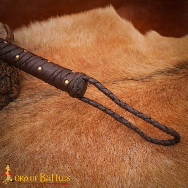 Handcrafted Genuine Leather Whip - Image 6