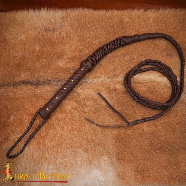Handcrafted Genuine Leather Whip