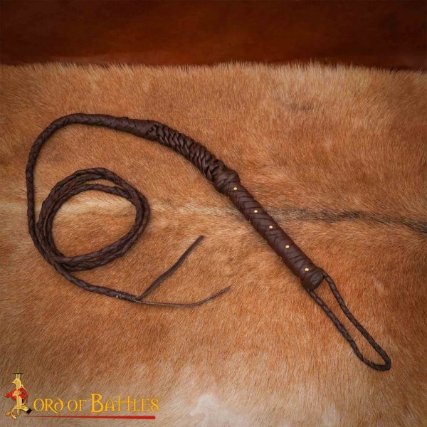 Handcrafted Genuine Leather Whip - Image 4
