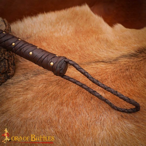 Handcrafted Genuine Leather Whip - Image 6