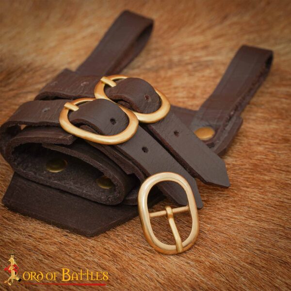 Medieval Pure Brass Buckle Set of 3 - Image 5