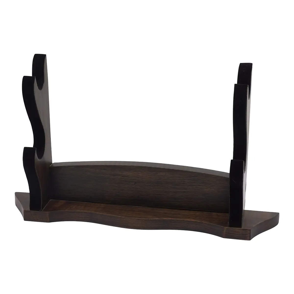 Two Tier Handcrafted Genuine Hardwood Axe / Sword Stand Two Tier Handcrafted Genuine Hardwood Axe / Sword Stand - Image 5