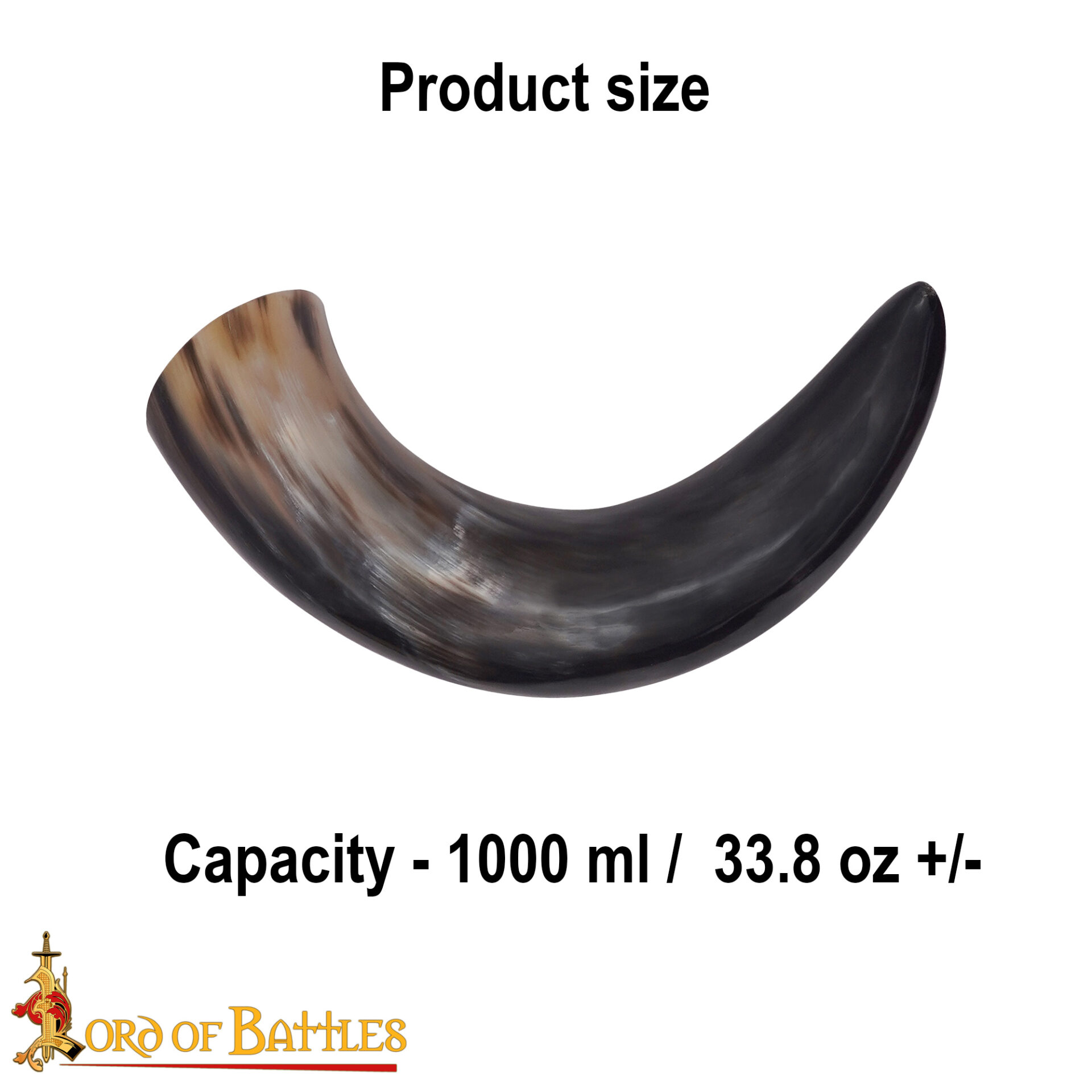 Norse Viking Drinking Horn for Mead, Ale-26370 2