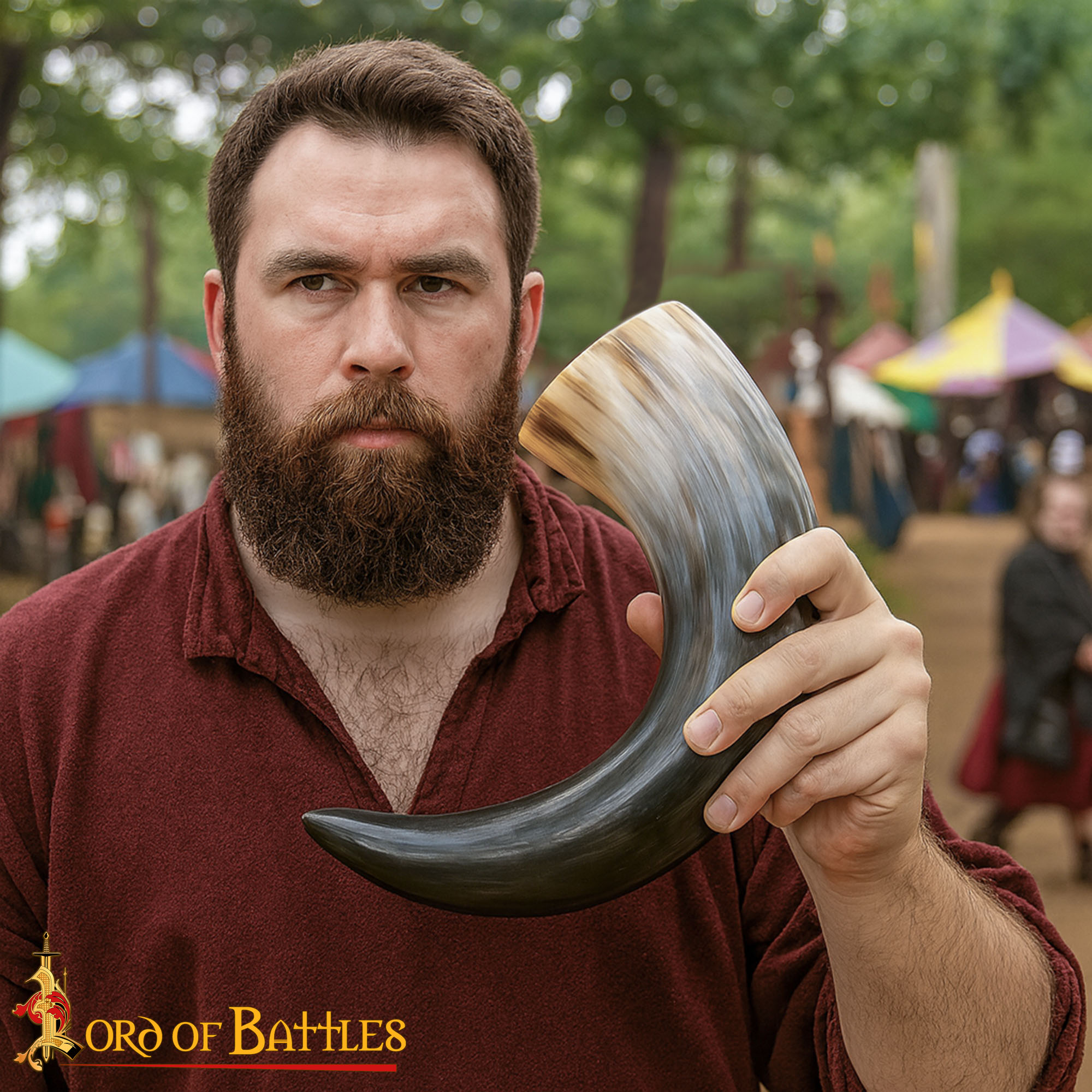 Norse Viking Drinking Horn for Mead, Ale-26370 5