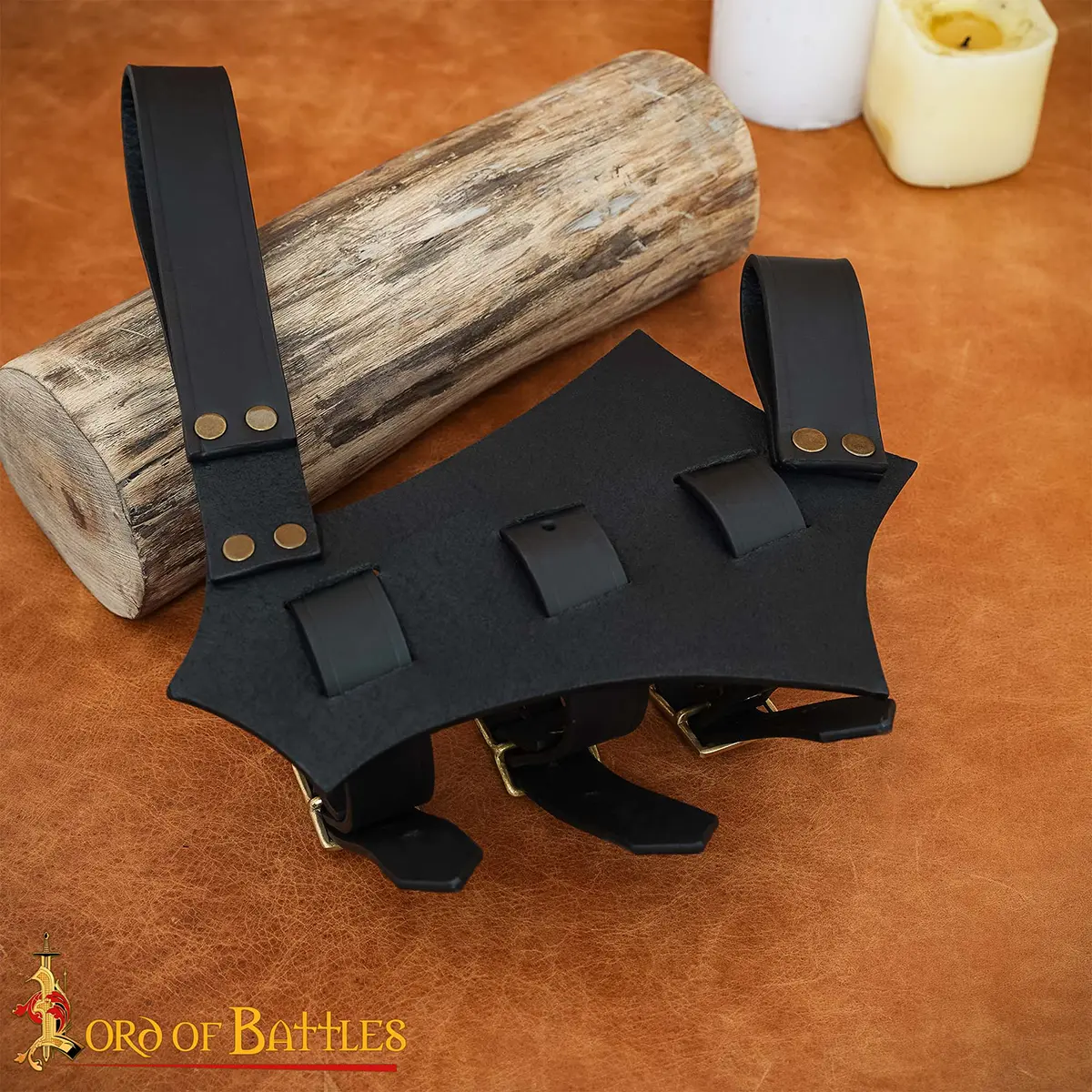 Medieval Leather Sword and Axe Frog Right Handed Medieval Leather Sword and Axe Frog Right Handed - Image 5