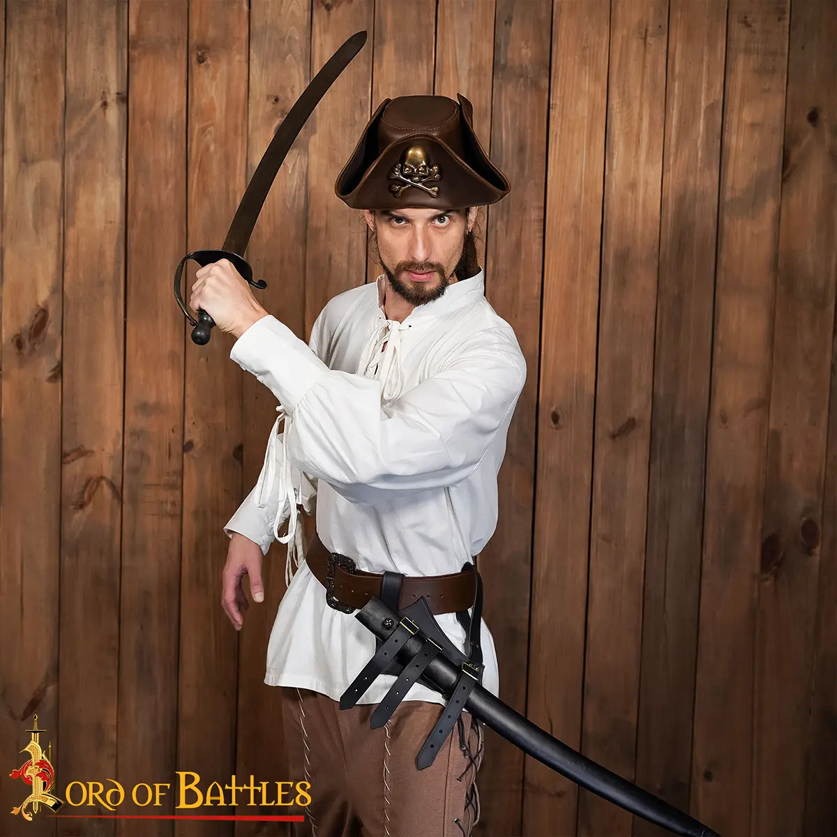 Medieval Leather Sword and Axe Frog Right Handed Medieval Leather Sword and Axe Frog Right Handed - Image 6