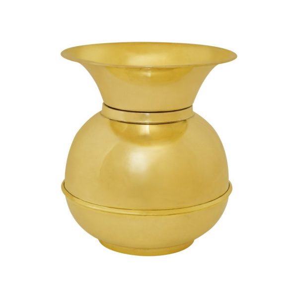 Solid Brass Vintage Spittoon