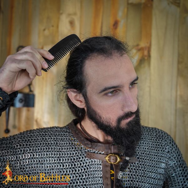 Medieval Handcrafted Genuine Horn Comb - Image 8