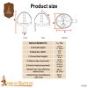 Medieval Norman Nasal Steel Helmet with Leather Liner - 60476 2