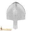 Medieval Norman Nasal Steel Helmet with Leather Liner - 60476 3