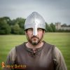 Medieval Norman Nasal Steel Helmet with Leather Liner - 60476 6
