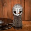 Viking Spectacle Helmet Gjermundbu Style with Chainmail Aventail-2232P 4