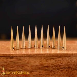 Solid Brass Aiglets Set of 10