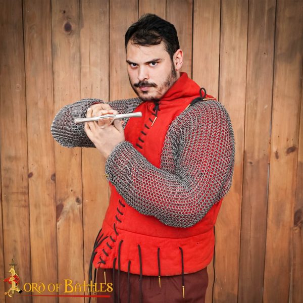 Chainmail Paired Full Sleeves, Spring Steel, ID 9 mm, Spring Steel - Image 6