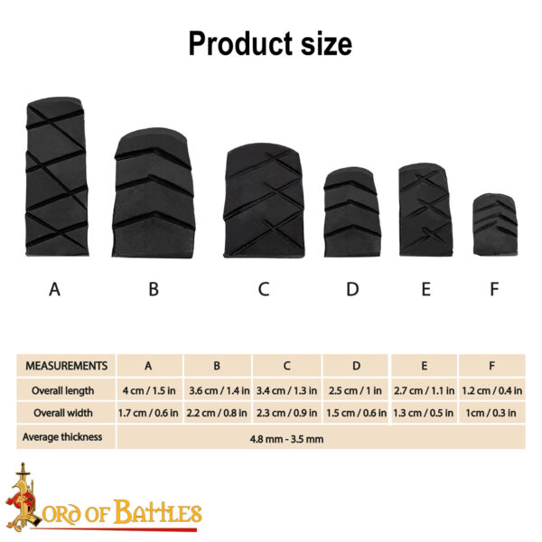 Iron Axe Wedges Set of 6 - Image 3