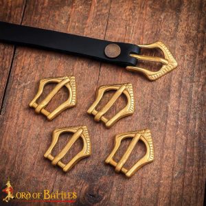 Medieval Brass Belt Buckles – Small Brass Buckles for Belts & Leather craft