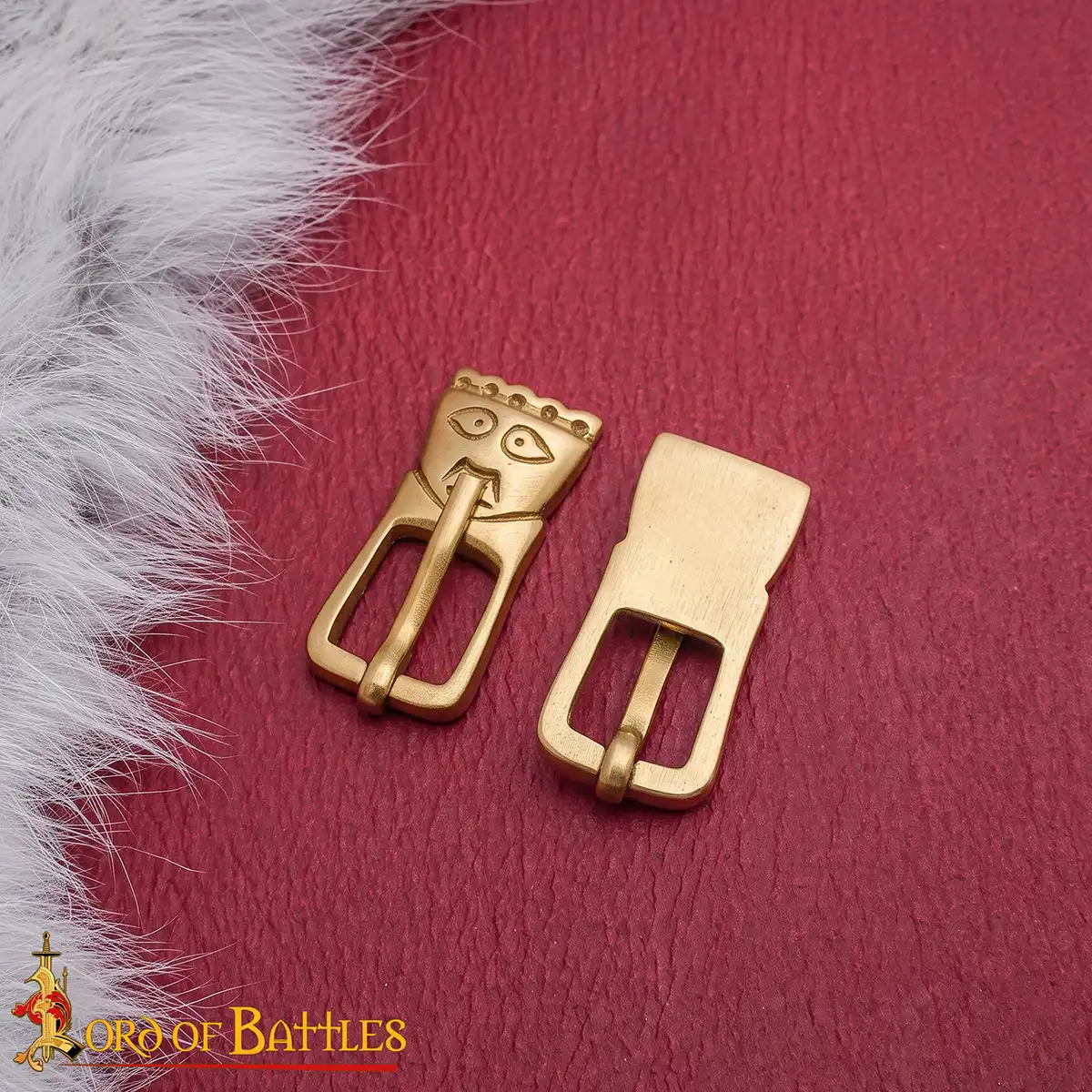 Medieval King's Head Medieval Buckle Set of 5 - Image 8