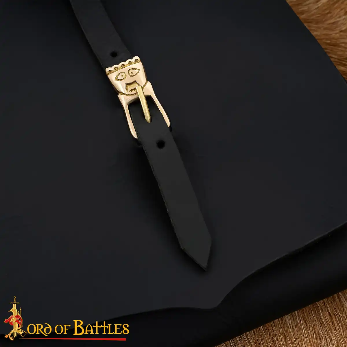 Medieval King's Head Medieval Buckle Set of 5 - Image 2