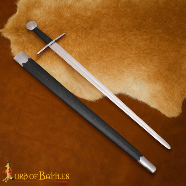 Medieval Sword with Scabbard Functional - Image 2