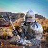 15th Century Medieval Steel Poleaxe with Ash Wood Shaft Historical Battle Axe Replica 60700 ASH 5