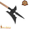 16th Century Renaissance Steel Halberd Axe with Wooden Handle 60697 Ash 4 1